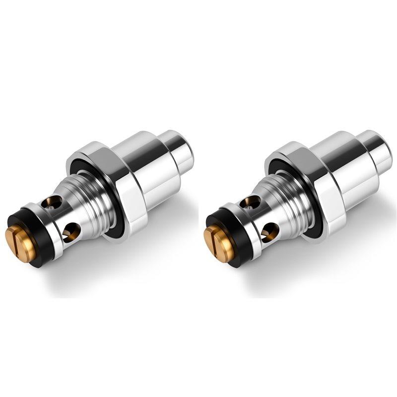

CYCLI-2X Button Valve Assembly For All Krowne Pre-Rinse Spray Heads, Knee Valve, Foot Valves, 21-302L Faucet Valve Part срібний