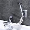 Silver Sprayer set ABS Faucet Hand Home Set Sink Sprinkler Valve Base Basin Hose Household Parts Brand New Supply
