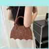 Fashion-forward Khaki Bat Shape Handbag For Women Emphasizing Durable Materials And Stylish Appeal