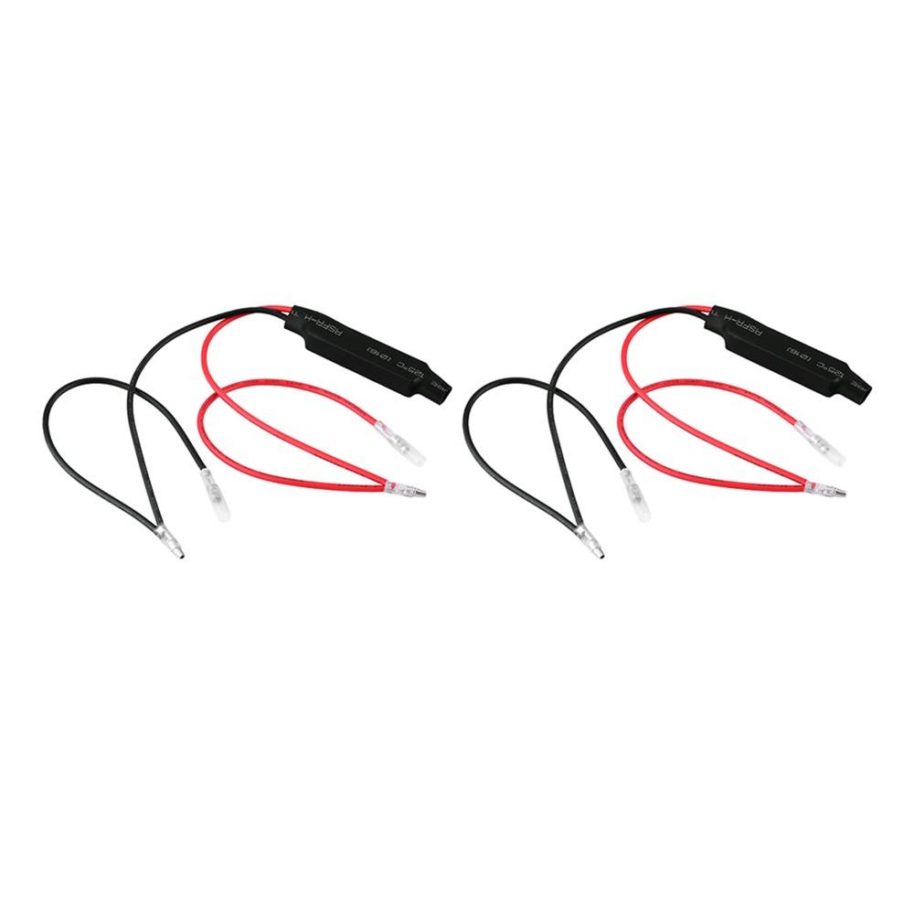 12V Turn Signal Resistor Plug And Play Error Canceller Resistor Durable LED Load Resistor