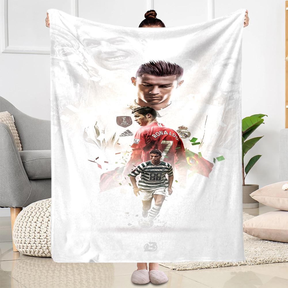 Juventus Team Celebration Blanket Durable Comfort Suitable for Sofa Bed Office for All Seasons Digital Print Birthday Christmas Gift Blanket