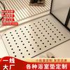 Xiansu bathroom floor mat, toilet suction door foot mat, carpet, diatom mud non-slip toilet, suction mat toilet