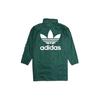 Adidas Originals Trefoil Long WB Hooded Windbreaker Men Outerwear Forest-Green FL0012