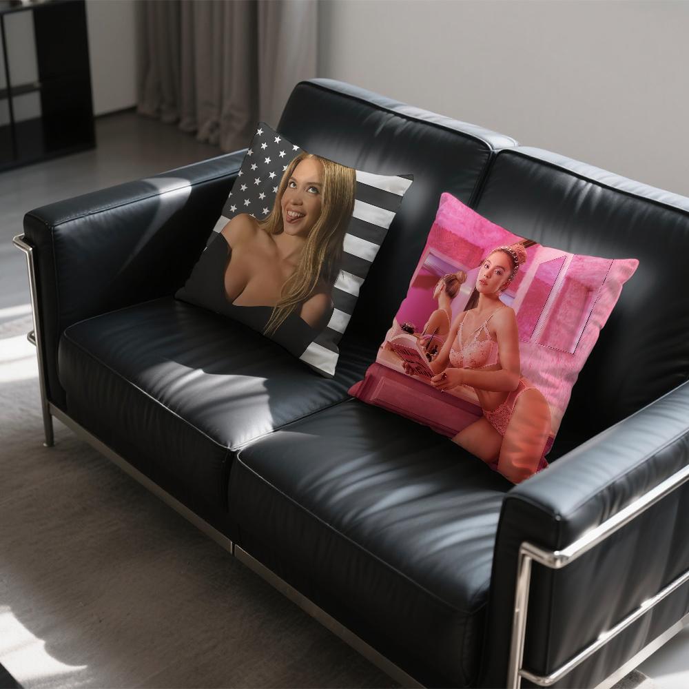 Cushion S-Sweeney Cover Square Sofa Cushion S-Sydney Actor Cover Casual Skin-Friendly Comfortable Pillow Cover