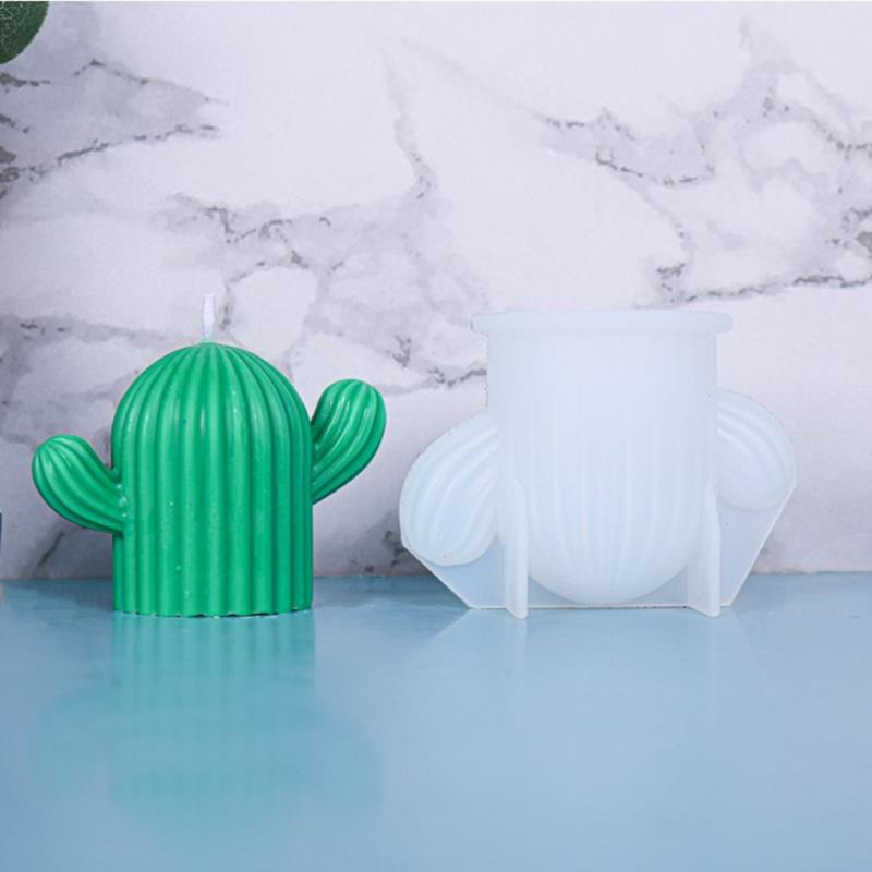 Silikonová forma na kaktusovou svíčku, ručně vyráběná mýdla, epoxidová dekorační forma, silikonová forma