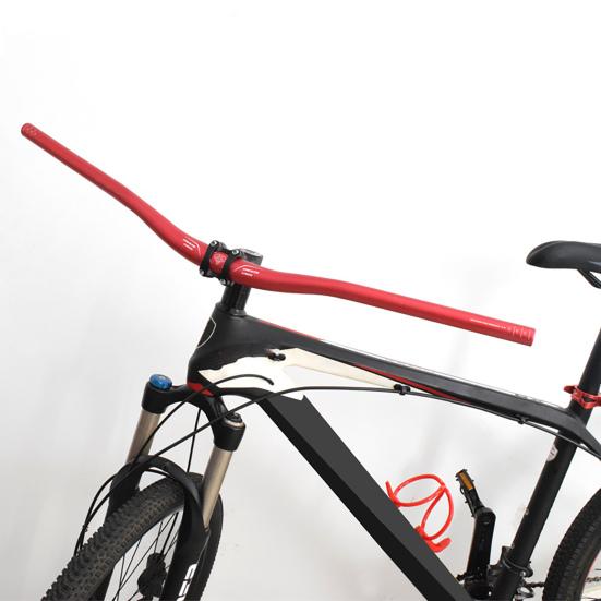 Manillar recto alargado Aleación de aluminio Barra transversal extendida para bicicletas de montaña