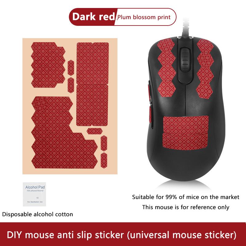 Rutschfestes, schweißabsorbierendes Maus-Griffband, Skate-Aufkleber, Mäuse, Anti-Rutsch-Aufkleber für universelle kabellose Gaming-Maus für E-Sport-Gamer