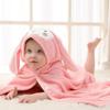 Toddler Baby Hooded Bath Towel Kids Bathrobe Super Soft Absorbent Bath Towel Blanket Cartoon Coral Fleece Kids Bathrobe Boy Girl