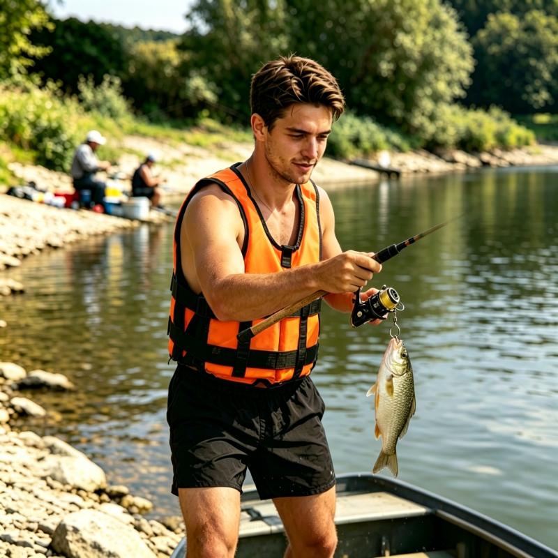 Adjustable Life Jacket for Adults Multi-color Buoyancy Vest for Fishing Boating Swimming Water Sports