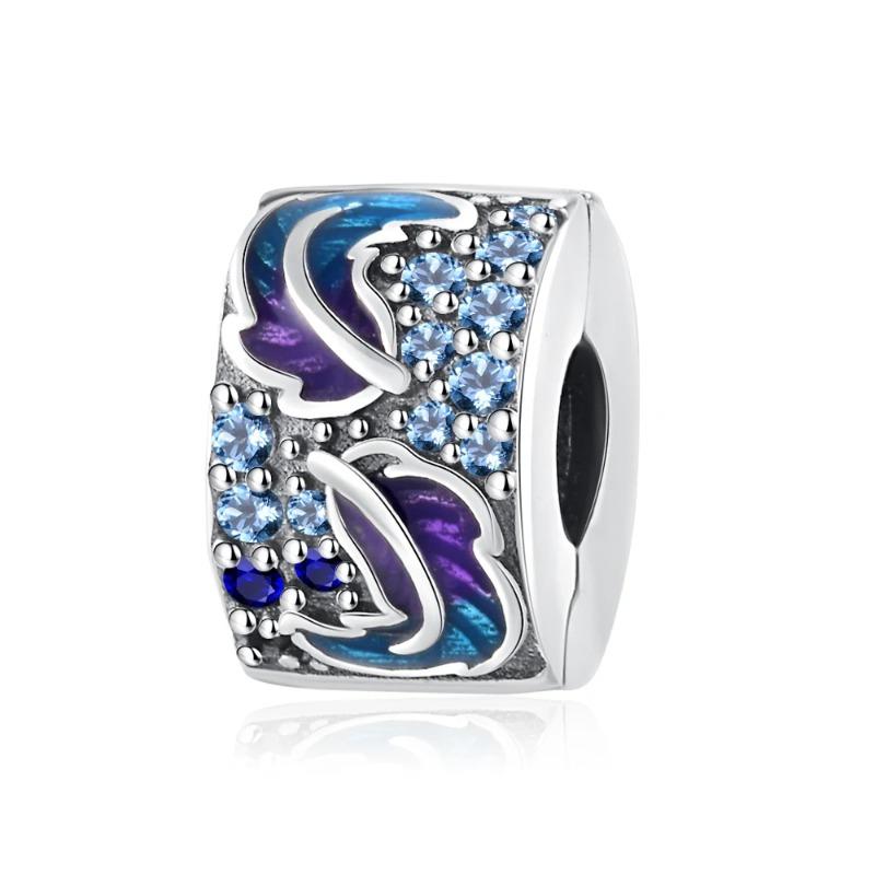 New 925 Silver Spring Collection Butterfly Peacock Dragonfly Dangle Charms for Women DIY Jewelry Gifts