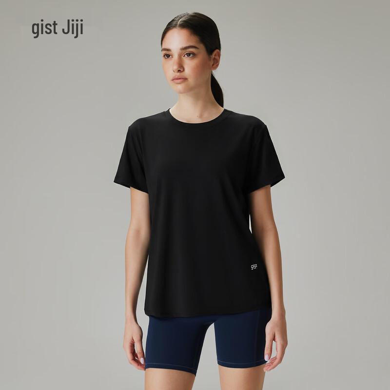 gigt Women s Summer Breathable Loose-Fit Yoga T-Shirt L