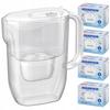 Aquaphor Fresh Water Filter Jug 3.2L White, 4 Maxfor+ Cartridges