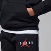 Jordan Kinder Logo Print Hoodie und Sweatpants Set Kinder Activewear Schwarz FB9463-010