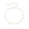 Fashion Imitation Rhinestone Metal Chain Waist Chain Women Summer Boho Beach Body Chain Jewelry #468342