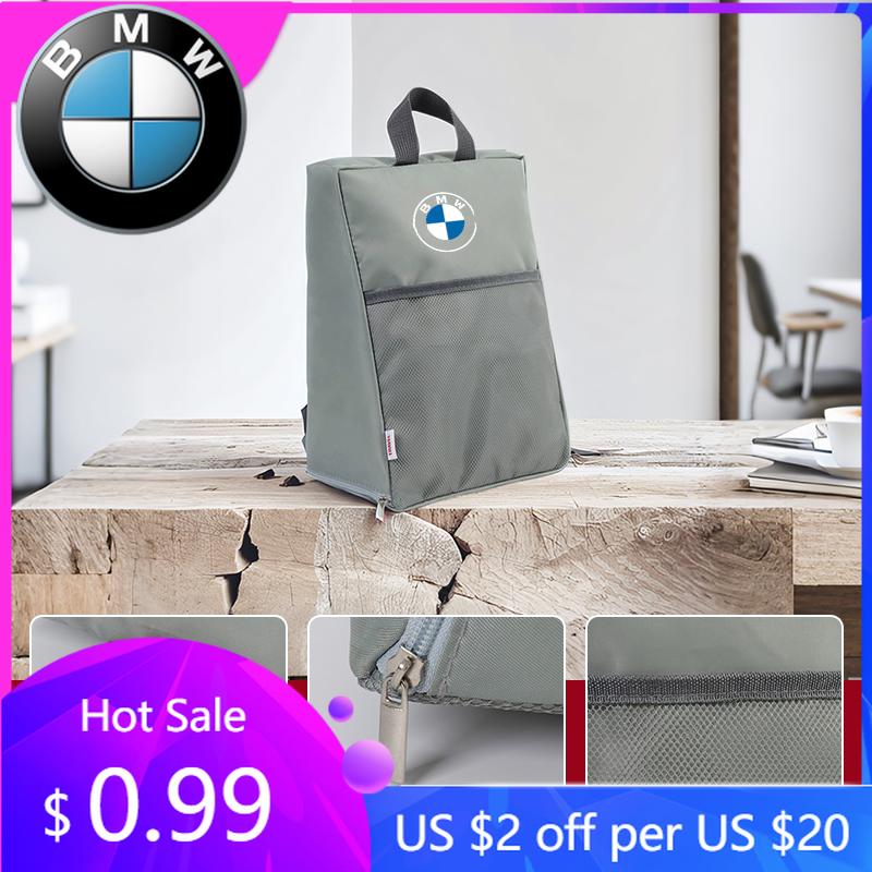 LMHKH1 2026 Car Sticker Shoes Storage Bag Hanging Bags Organizer Case For BMW E46 E90 E60 F10 E39 F30 E36 F20 E87 E90 E70 E91 E30 G30 E