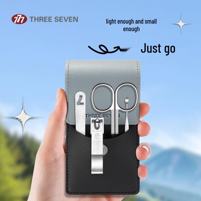 THREE SEVEN 4-Piece Nail Care Set