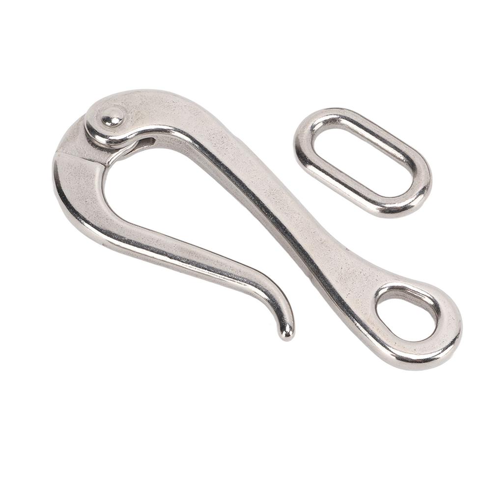 Stainless Steel Yacht Hook and Eye with Quick Release Link Yacht Hook Marine Boat Hardware