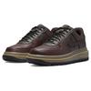 Nike Air Force 1 Luxe Marrone Basalto Sneakers Uomo Gomma Nera-Marrone Scuro DN2451-200