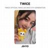 Twice FANCLUB UFFICIALE ONCE 5A GENERAZIONE Fotocarta Ufficiale