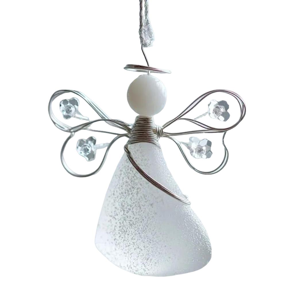 Meeresglas Engel-Baumschmuck Nachdenkliches Einzigartiges Geschenk Geschenk für Lieben