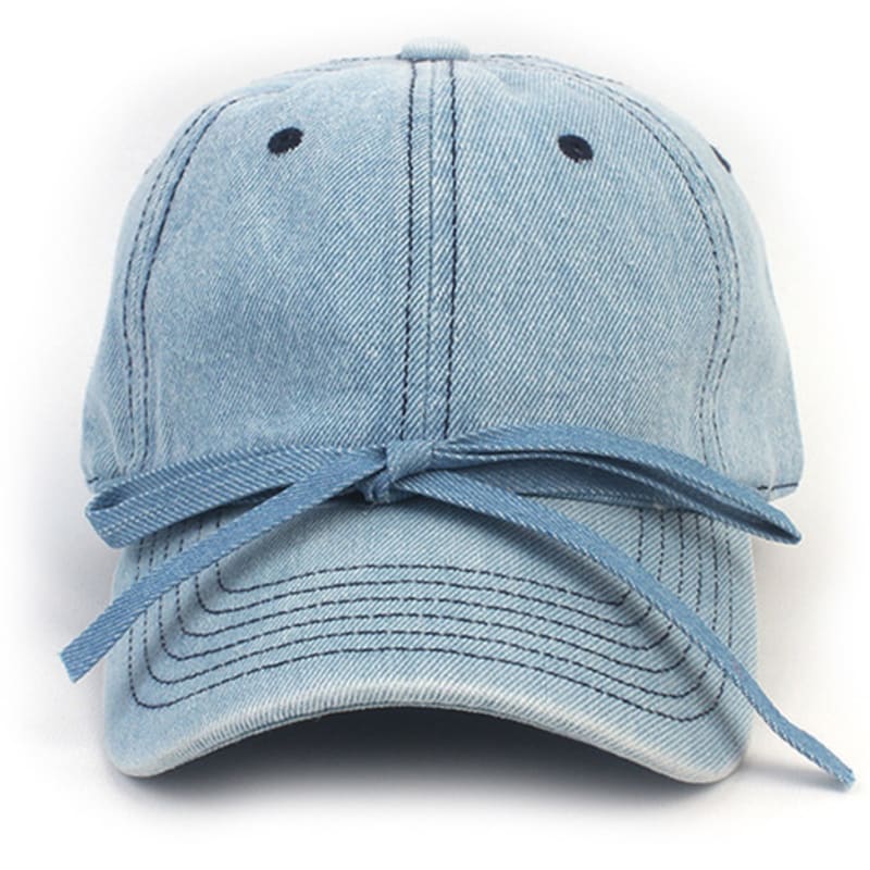Universal chemistry String Ribbon Light Denim Ballcap denim ball Cap