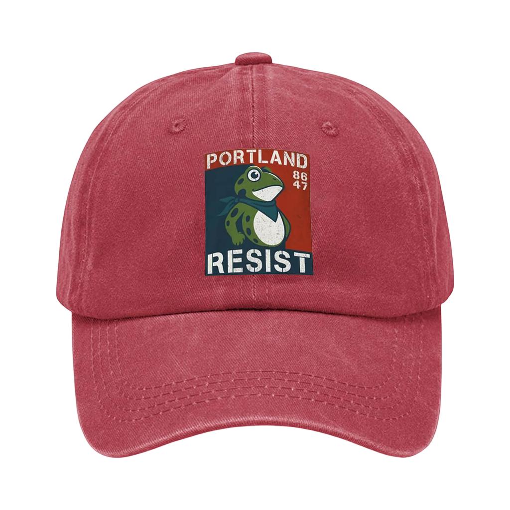 Baseball Cap With Retro , Cotton Washable Adjustable, A Gift For Friends