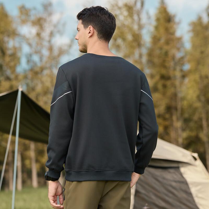 Jeep Men's Fleece Round Neck Sweatshirt