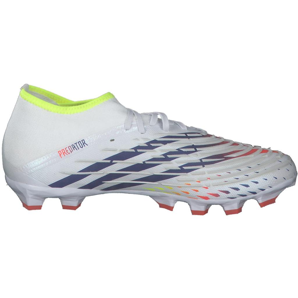 Kopačky na trávu Predator HG LKX10 Obuv Modrá cm [Adidas] Edge.2 HG/AG Půda/Umělá Edge.2 Pánské Bílá/Solární žlutá/Power (GZ4248) 25.5