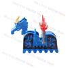 High-Quality Moc High-Quality Medeival High-Quality Knights High-Quality Figures High-Quality Horse High-Quality Saddle High-Quality Mount