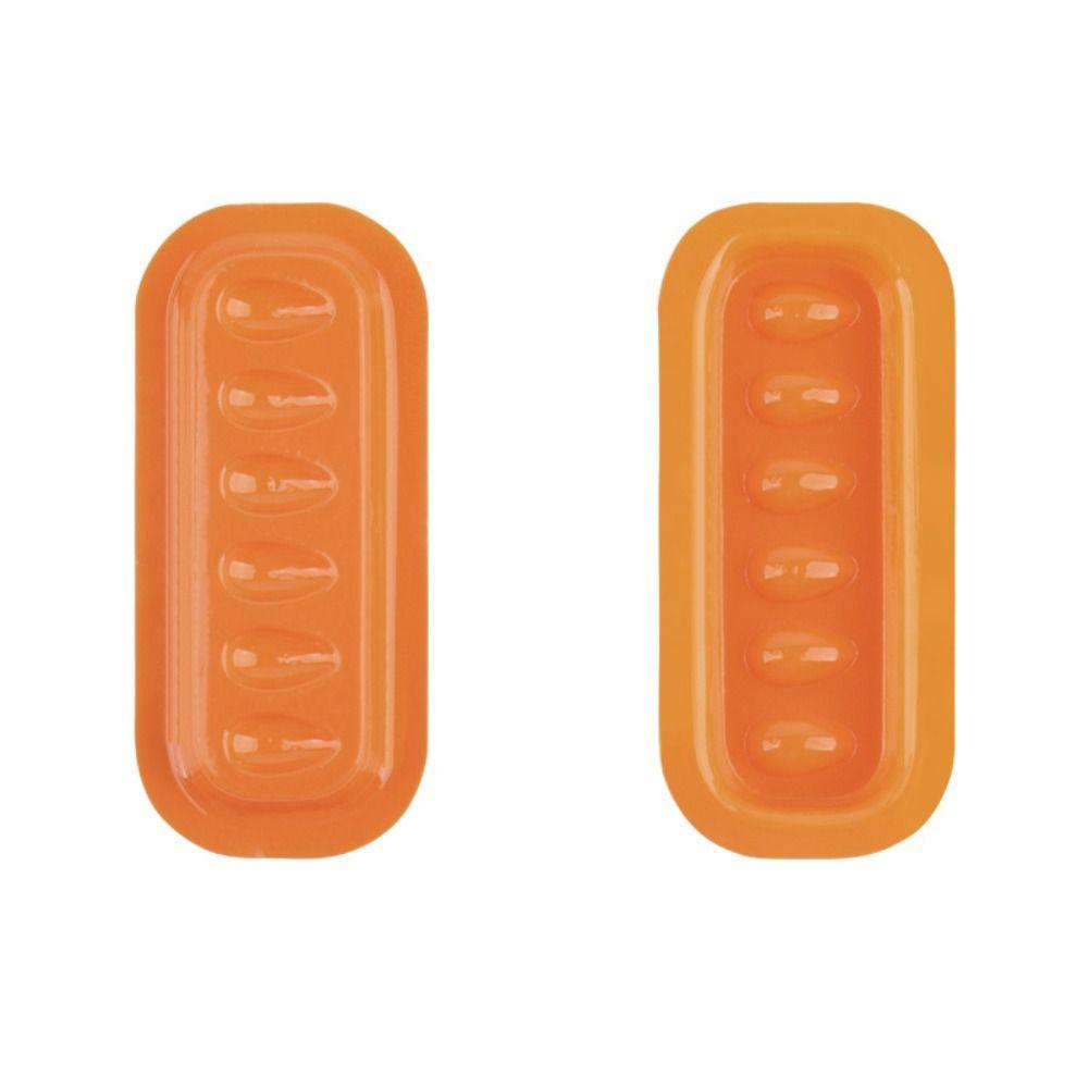 100PCS Adhesive Eyelash Glue Pallet Strip Shaped Plastic Gasket Palett Lash Adhesive Stand Pads