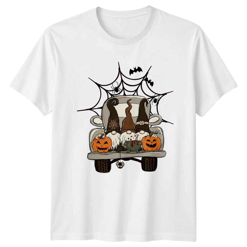 Gnomes Driving Halloween Unisexs TShirt Halloween