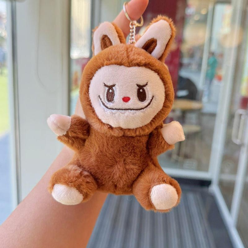 Plush Cartoon Style Toy Keyring Gold Keychain Key Collectors Holders