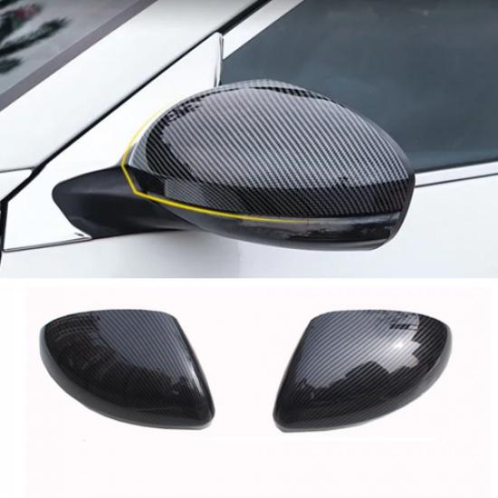 Carbon Fiber Rearview Mirror Cover Trim For Nissan Altima -2025