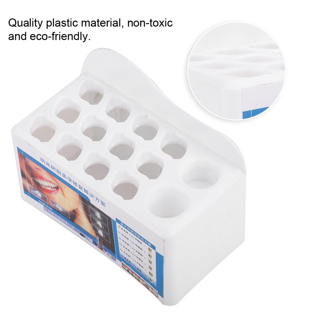 Zahnärztlicher Harz-Organizer Platzierungsrahmen Zahnarzthelfer Werkzeuge Zahnmedizin Zubehör