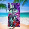 Classic Anime D-DandadanS Microfiber Blanket Quick Drying Beach Towels Oversized Printing Super Absorbent Pool Towel Blanket