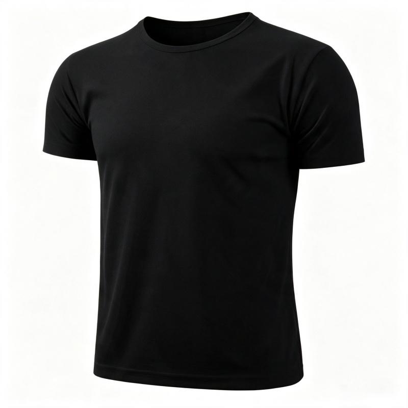 Men's Solid Color Mesh Quick Drying T-shirt Round Neck Short Sleeved Sports Top Summer Fitness Running Casual Base Shirt Unisex