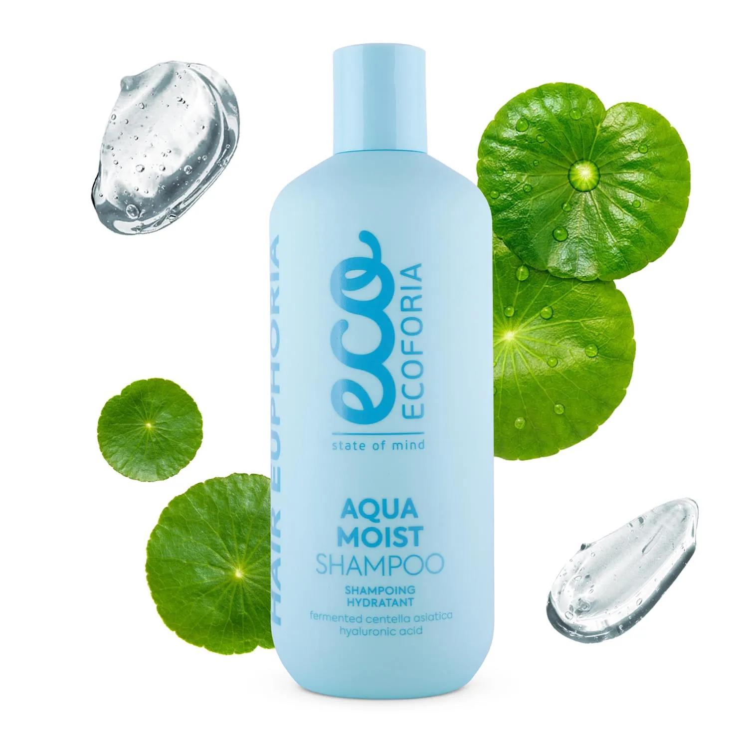 Ecoforia Aqua Moist Увлажняющий шампунь 400мл
