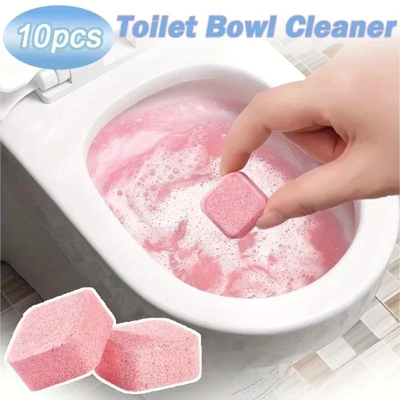 3/10/20Pcs Toilet Bowl Cleaner Effervescent Tablet for Toilet Fast Remover Stain Deodorant Yellow Dirt Toilet Cleanin