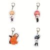 High-quality Chainsaw Man Acrylic Keychain Double Sided Printing Bag Pendant