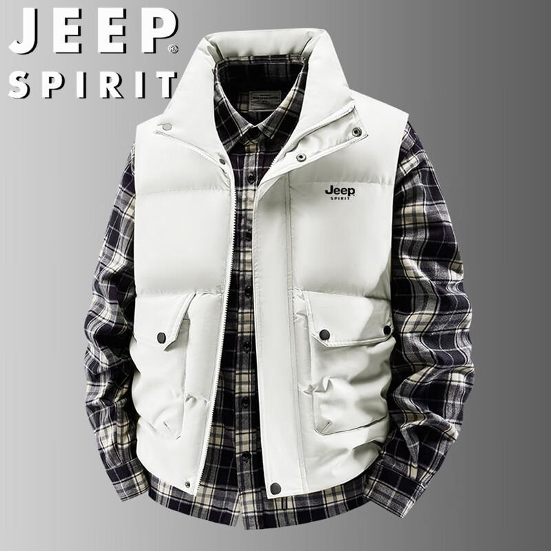 

Мужской хлопковый жилет JEEP SPIRIT со стойкой 4XL