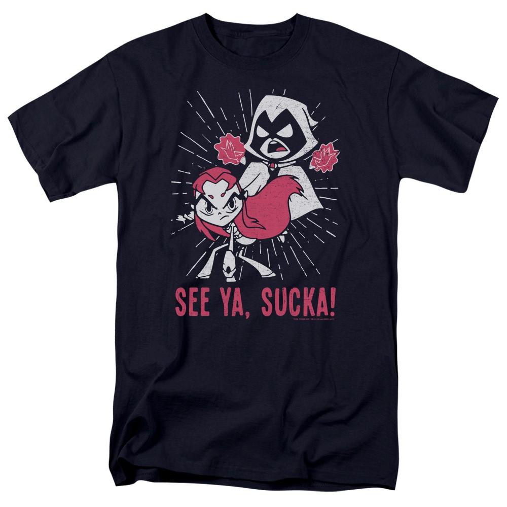Teen Titans Go Suckas Licensed Adult T-Shirt XXXXL
