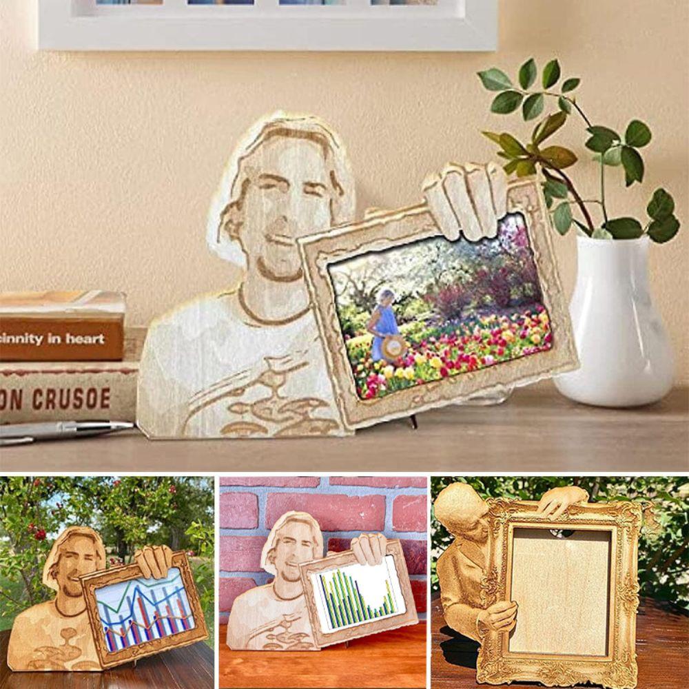 

Personalization Picture Frame Wood Look At This Graph Home Decor B