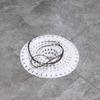 1Pcs Anti-blocking Sink Strainer Round Shape Hair Filtration Drain Filter Silicone Soft Floor Drain Waste Catcher Kitchen