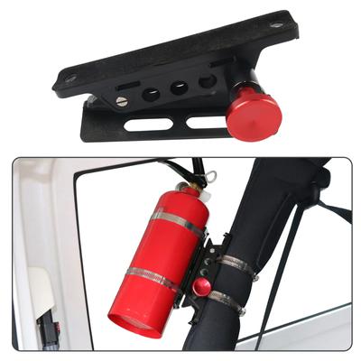 Support d'extincteurs pour véhicule Support de montage réglable pour moto UTV Accessoire de sécurité à fixation rapide et sécurisée