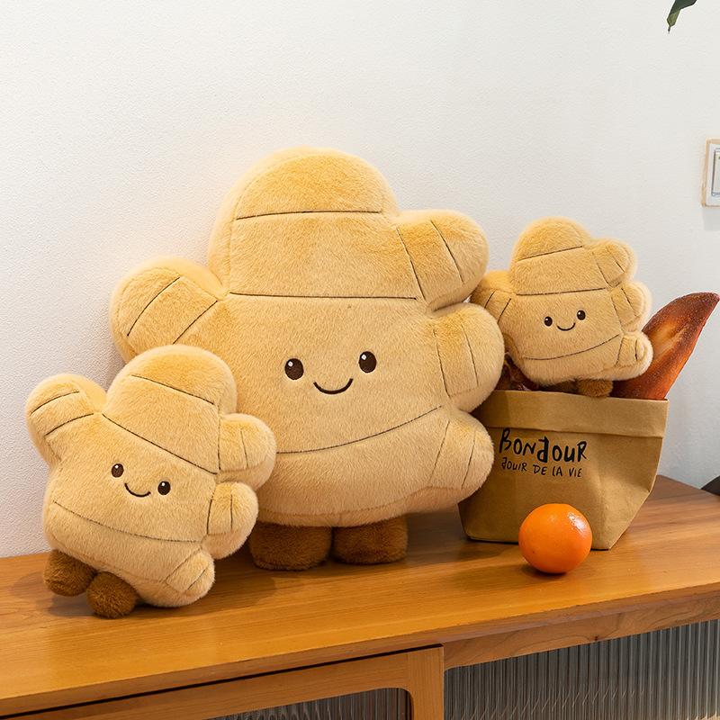 Creative Ginger Doll Plush Toy Simulated Vegetable Pillow Large Size Doll Grab Machine To Exchange for Doll