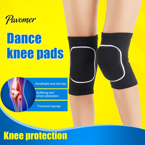 Men Women Knee Brace 2Pcs Sports Pads with EVA Foam, Breathable Anti-Collision Protector, Ergonomic Guard for Dance Volleyball Football Yoga