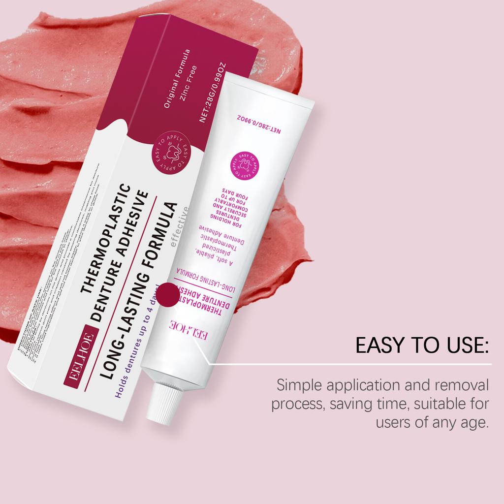 EELHOE denture fixed adhesive thermoplastic fixed dentures modify teeth to improve comfort and beautify teeth