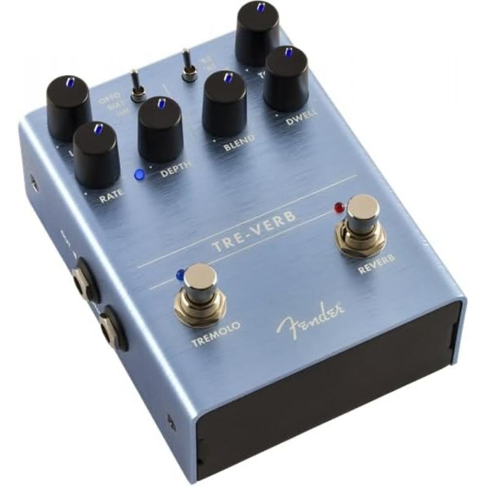 Fender Effector Tre Verb Digital reVerb Tremolo Tre Verb Modulation System