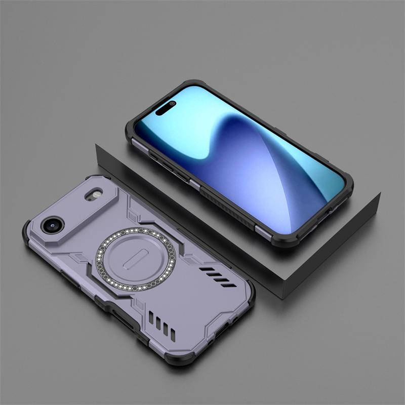 For iPhone 17 Air Case For iPhone 17 Pro Max 17 Air Anti-knock Magnetic Adsorption Wireless Charge Cover For iPhone 17 Air Case