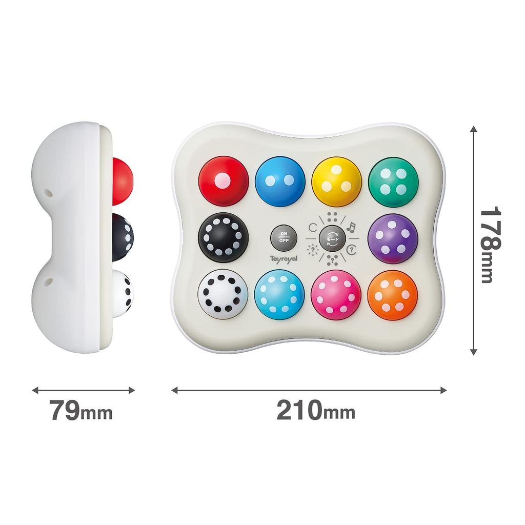 Toy Royal Light and Voice Touch-based Educational Toy (Color Play  Number Play  Musical Scale Play  Educational Toy) Educational Toy (Study Mode 